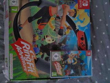 Ringfit Adventure Nintendo Switch + accessoires beschikbaar voor biedingen