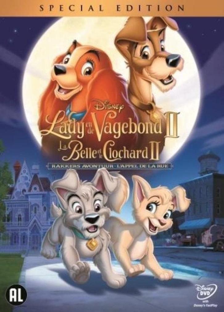 Disney dvd - Lady en de vagebond 2 ( special edition ), Cd's en Dvd's, Dvd's | Tekenfilms en Animatie, Ophalen of Verzenden