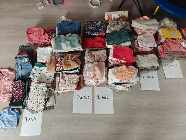 Vêtements bébé et enfant de 0 à 5 ans, Enfants & Bébés, Vêtements enfant | Autre, Comme neuf, Enlèvement