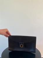 Delvaux leather enveloppe clutch, Ophalen, Zo goed als nieuw