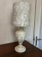 Albasten tafellamp, Overige materialen, Gebruikt, 50 tot 75 cm, Ophalen