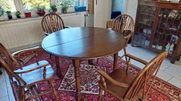 Table et 6 chaises Windsor, Enlèvement, Utilisé