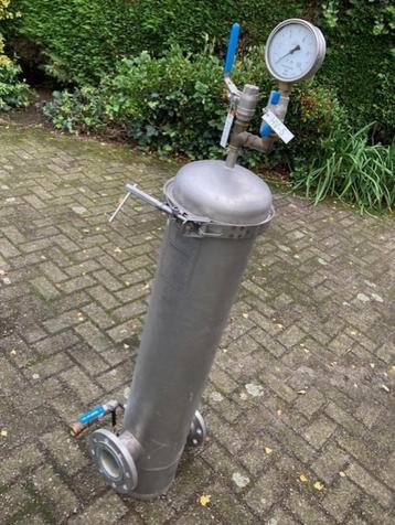 roestvrijstalen filterhousings voor waterfiltering disponible aux enchères