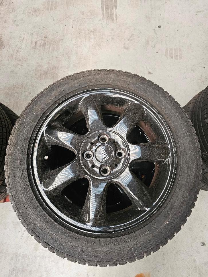 MINI VELGEN EN BANDEN, Auto-onderdelen, Banden en Velgen, Band(en), Winterbanden, Personenwagen, Ophalen