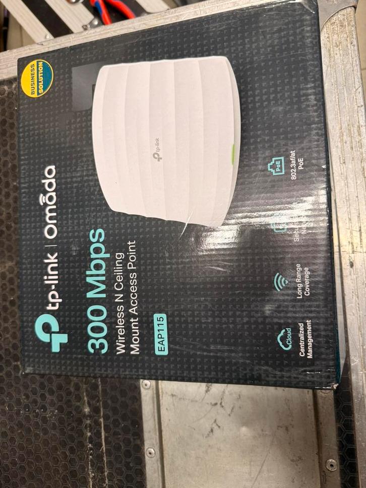 TP-Link Omada ceiling access point (nieuw), Computers en Software, WiFi-versterkers, Zo goed als nieuw, Ophalen