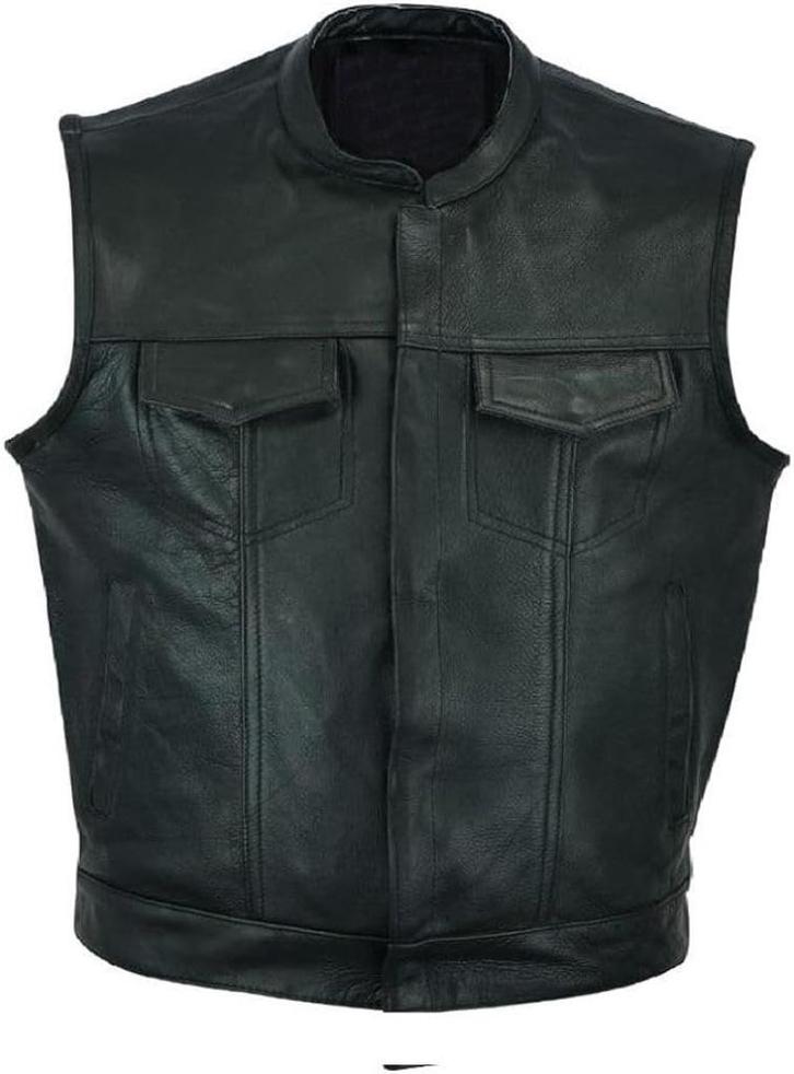 Gillet de Moto Cuir neuf solde prix 45€, Motos, Vêtements | Casques de moto, Femmes, Neuf, avec ticket, Enlèvement ou Envoi