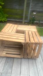 Tafeltje/ salontafel, Huis en Inrichting, Tafels | Salontafels, Ophalen, Gebruikt, 50 tot 100 cm, Vierkant