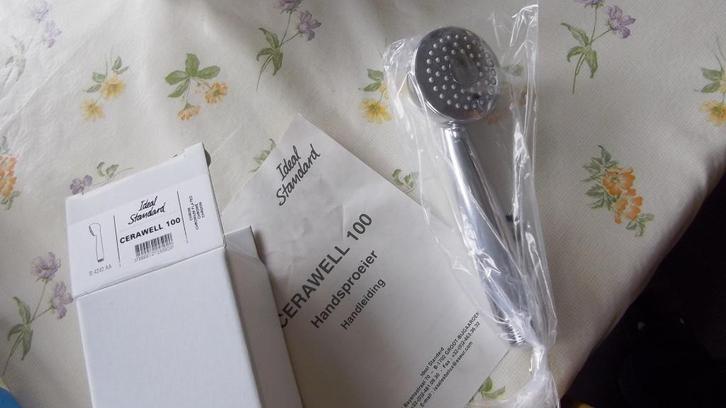Cerawell Douche Handsproeier Spaarkop - nieuw!, Doe-het-zelf en Bouw, Sanitair, Nieuw, Douche, Chroom, Ophalen of Verzenden