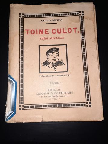 "Toine Culot" d'Arthur Masson beschikbaar voor biedingen