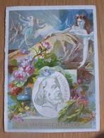 VINTAGE ADVERTISING CARD : La Vengeance des Fleurs -+ 1890, Nature, Avant 1940, Utilisé, Envoi