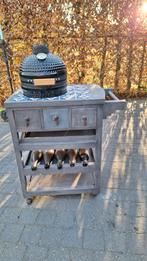 Bbq tafel voor kamado mini (zonder kamado), Tuin en Terras, Ophalen, Gebruikt