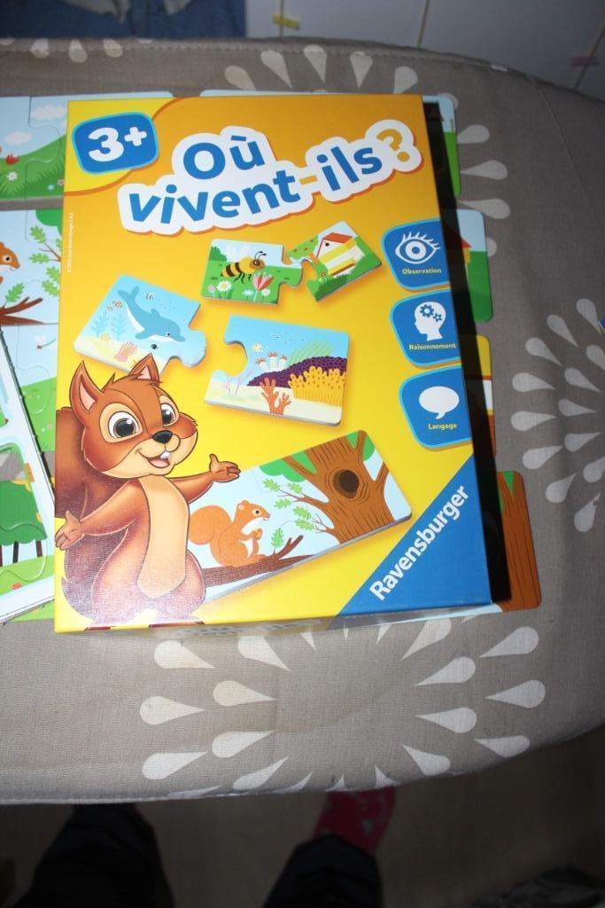 jeu ravensburger "où vivent-ils", Enlèvement ou Envoi, Utilisé