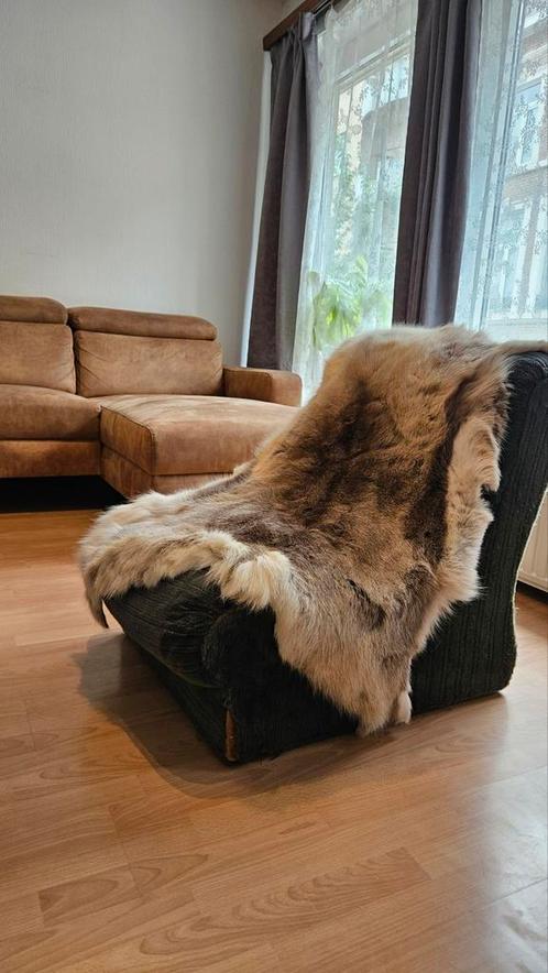 Rendiervel A2 Kwaliteit van Lofoten, Noorwegen, Huis en Inrichting, Stoffering | Tapijten en Vloerkleden, Zo goed als nieuw, Ophalen of Verzenden
