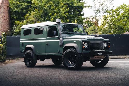 Land Rover Defender 110 // 2,2 // KESWICK GREEN // BTW, Auto's, Land Rover, Bedrijf, Te koop, 4x4, Alarm, Metaalkleur, Defender