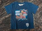 T-shirt Paw Patrol bleu foncé t 92 « né pour être un héros , H&m, Chemise ou À manches longues, Utilisé, Garçon