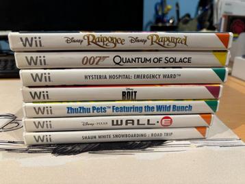 WII spelletjes (7 stuks) beschikbaar voor biedingen