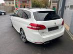 Peugeot 308SW GT-line / 2018 / 37000km / 1.6 benzine / 205PK, Auto's, Voorwielaandrijving, Stof, Wit, Bedrijf