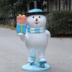 Skating Snowman Family – Sneeuwpop 111 x 81 x 172 cm, Ophalen, Nieuw