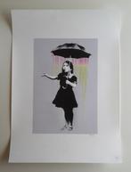 Banksy – Lithografie ‘Umbrella Girl’, Ophalen of Verzenden