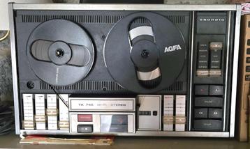 VINTAGE BANDOPNEMER GRUNDIG TK745 HIFI VOOR VERZAMELAAR beschikbaar voor biedingen