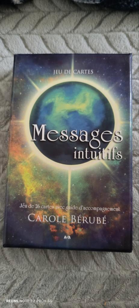 Jeu de cartes (Messages intuitifs), Boeken, Esoterie en Spiritualiteit, Nieuw, Ophalen of Verzenden