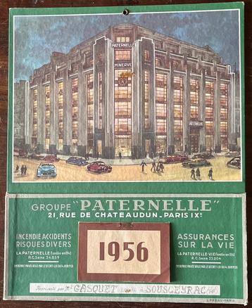 Paternelle 1956 kalender beschikbaar voor biedingen