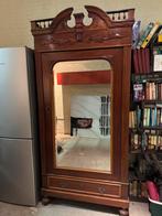 Antieke spiegelkast, Antiek en Kunst, Ophalen, Rechthoekig, 100 tot 150 cm, 200 cm of meer