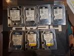 11x 500GB + 2x 750GB + 1x 640gb, Informatique & Logiciels, Disques durs, Enlèvement ou Envoi, Interne, Western Digital (WD), Utilisé