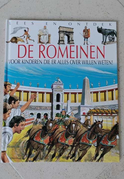 Boek DE ROMEINEN, Boeken, Kinderboeken | Jeugd | 10 tot 12 jaar, Nieuw, Non-fictie, Ophalen of Verzenden