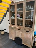 Vitrinekast Teak, Ophalen, Gebruikt