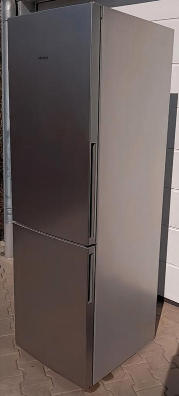 Siemens koelkast diepvries combinatie Inox-Look, Elektronische apparatuur, Koelkasten en IJskasten, Ophalen of Verzenden, Zo goed als nieuw