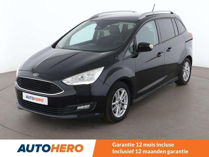 Ford Grand C-Max 1.0 EcoBoost Trend (bj 2018), Auto's, Ford, Te koop, Grand C-Max, ABS, Airbags, Airconditioning, Bluetooth, Boordcomputer