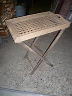 TEAK HOUTEN BIJZET TAFELTJE, Ophalen