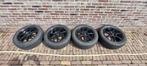 Zwarte velgen met winterbanden – Steekmaat 5x110, Auto-onderdelen, Banden en Velgen, Ophalen, Gebruikt, Velg(en), 16 inch
