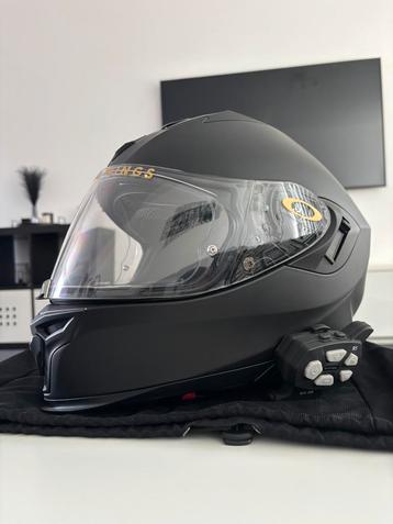 SCORPION EXO-520 Evo Air Solid Mat Zwart Maat: S, 56cm, Enlèvement, S