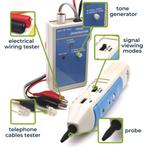Cable finder/network cable tester for LAN, RJ45, RJ11, RJ12, Enlèvement ou Envoi, Neuf, Électricité