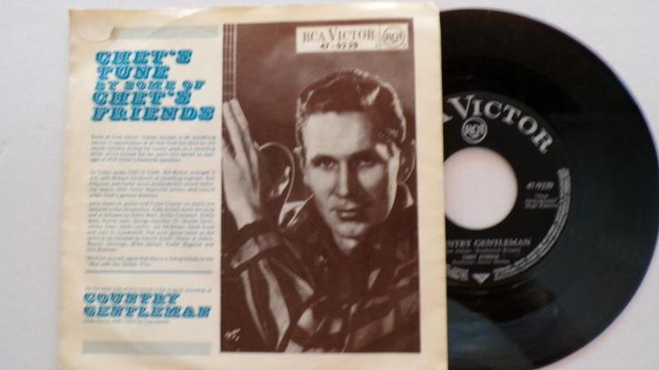 CHET ATKINS - Country gentleman (45t), Cd's en Dvd's, Vinyl Singles, Zo goed als nieuw, Single, Country en Western, 7 inch, Ophalen of Verzenden