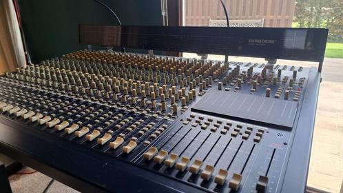 Behringer Eurodesk MX8000A+voeding meeneemprijs, Muziek en Instrumenten, Mengpanelen, Gebruikt, 20 kanalen of meer, Microfooningang