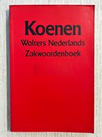Boek : Koenen Wolter's Nederlands Zakwoordenboek, Boeken, Woordenboeken, Ophalen of Verzenden, Zo goed als nieuw, Koenen of Wolters