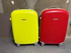 2 grandes valises GILANCE 4 roulettes 2 tirettes avec fermet, Plastique dur, Comme neuf, Enlèvement, 60 à 70 cm