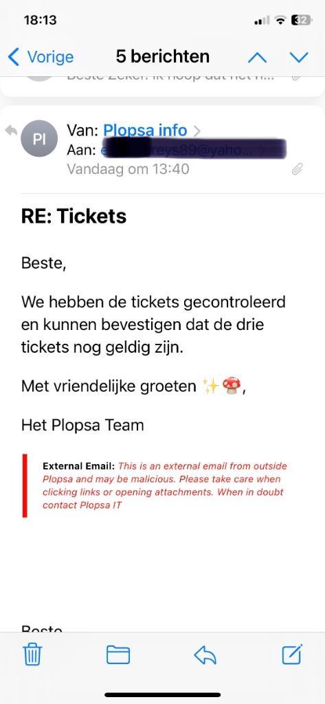 Tickets Plosaqua (3), Tickets en Kaartjes, Recreatie | Pretparken en Attractieparken, Drie personen of meer, Ticket of Toegangskaart
