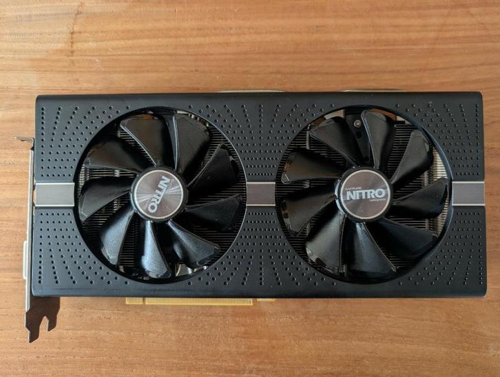 Sapphire Nitro+ RX 580 8 GB, Computers en Software, Videokaarten, Gebruikt, AMD, PCI-Express 3.0, GDDR5, HDMI, DisplayPort, DVI