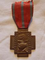 ABBL Vuurkruis 1914-1918 (B), Verzamelen, Ophalen of Verzenden, Landmacht, Lintje, Medaille of Wings