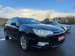 Citroen C5 2.0 HDi Exclusive EURO5b, Auto's, Zwart, 4 cilinders, Parkeersensor, Zwart