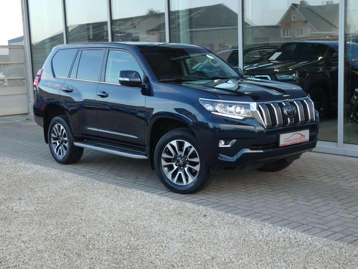 Toyota Land Cruiser *46240+BTW* +Leder +3500kg sleep +Lichte, Auto's, Toyota, Bedrijf, Te koop, Landcruiser, 360° camera, 4x4