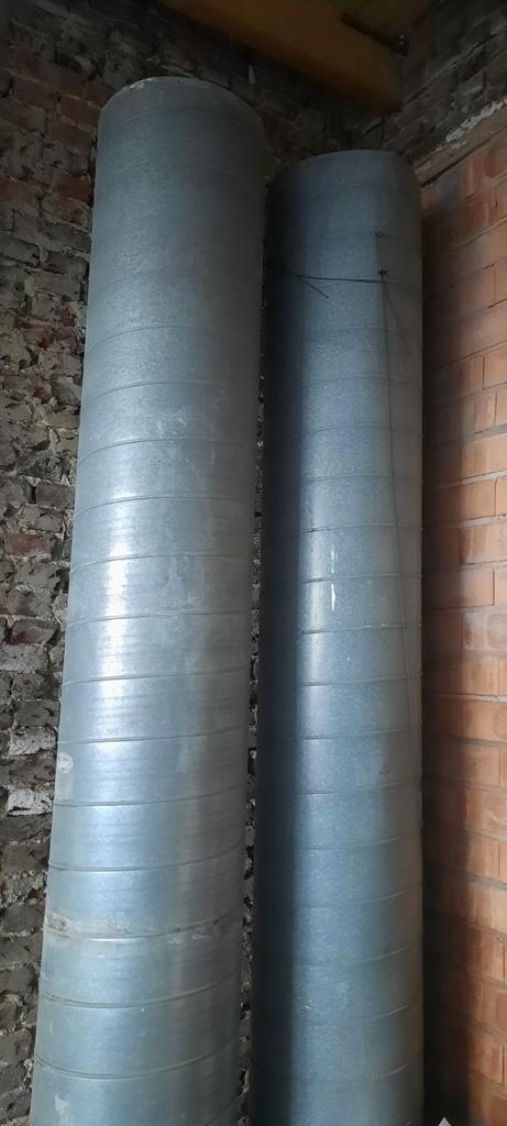 Spiropijpen/Buizen - 3m x 36cm - 2 stuks, Bricolage & Construction, Ventilation & Extraction, Comme neuf, Ventilateur et Extracteur