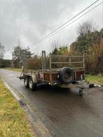 Aanhangwagen dubbelas 3500kg, Verzenden, Zo goed als nieuw