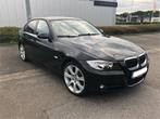 Bmw E90 126pk 95kw, Auto's, Achterwielaandrijving, Zwart, Leder en Stof, Zwart