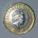 1 pound Élisabeth ll 2017 d.g reg.f.d, Timbres & Monnaies, Enlèvement ou Envoi, Autres pays