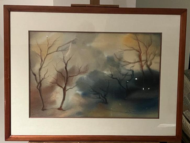 LEJOUR Jean - De coulisse viert feest, Antiek en Kunst, Kunst | Schilderijen | Modern, Ophalen of Verzenden